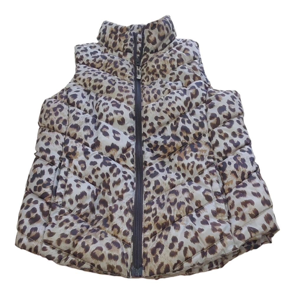 1Girls So Leopard Blazer Coat